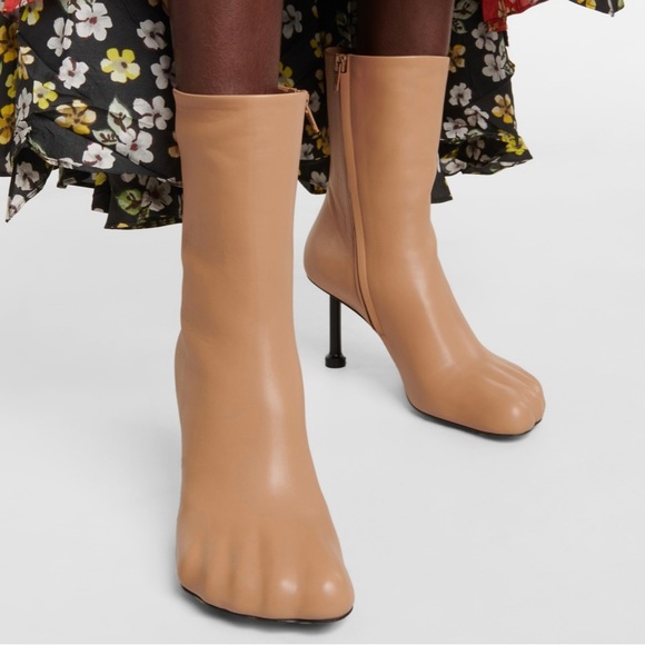 Balenciaga fetish leather ankle boots - Picture 3 of 3